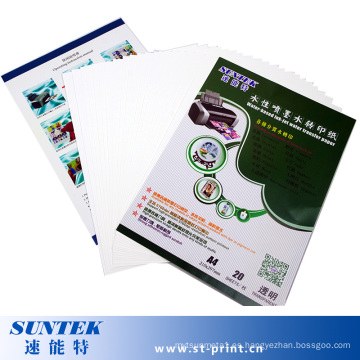 Papel de impresión de transferencia de tinta transparente con inyección de tinta 190 GSM